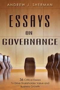 bokomslag Essays On Governance