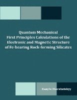 bokomslag Quantum Mechanical First Principles Calculations of the Electronic and Magnetic Structure of Fe-bearing Rock-forming Silicates