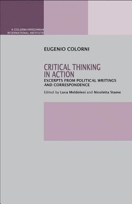 Luca Meldolesi, Nicoletta Stame - Critical Thinking in Action, Häftad