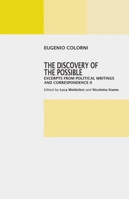 Luca Meldolesi, Nicoletta Stame - Discovery of the Possible, Häftad
