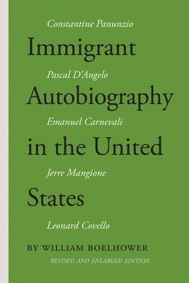 Immigrant Autobiography in the United States 1