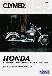 bokomslag Clymer VT750 Shadow Chain Drive 1