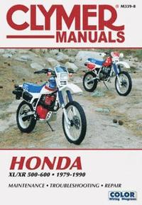 bokomslag Honda Xl/Xr 500-600 1979-1990