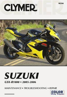 bokomslag Suzuki GSX-R1000 Series Motorcycle (2005-2006) Service Repair Manual