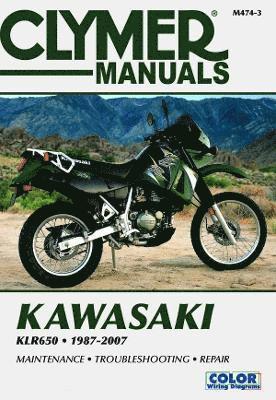 bokomslag Kawasaki KLR650 1987-2007