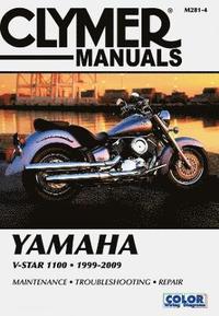 bokomslag Yamaha V-Star 1100 Series Motorcycle (1999-2009) Service Repair Manual