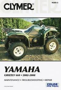 bokomslag Clymer Yamaha Grizzly 660 2002-20