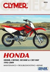 bokomslag Honda XR & CRF Motorcycle (1992-2009) Service and Repair Manual