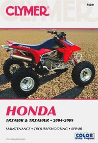 bokomslag Honda TRX450 Series ATV (2004-2009) Service Repair Manual