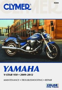 bokomslag Yamaha V-Star 950 Motorcycle (2009-2012) Service Repair Manual