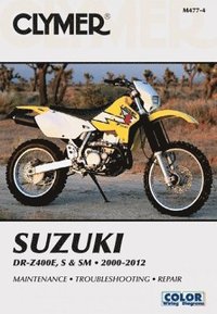bokomslag Suzuki DR-Z400E, S & SM Manual Motorcycle (2000-2012) Service Repair Manual