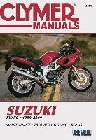 bokomslag Suzuki SV650 Series Motorcycle (1999-2009) Service Repair Manual