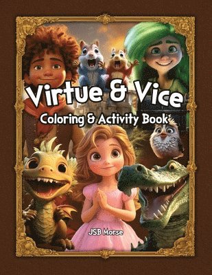 bokomslag Virtue & Vice Coloring & Activity Book