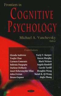 bokomslag Frontiers in Cognitive Psychology