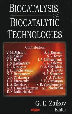 bokomslag Biocatalysis & Biocatalytic Technologies