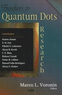 bokomslag Frontiers in Quantum Dots Research