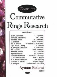 bokomslag Focus on Commutative Rings Research