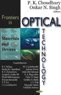 bokomslag Frontiers in Optical Technology