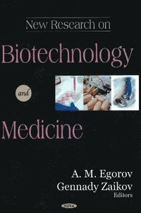 bokomslag New Research on Biotechnology & Medicine