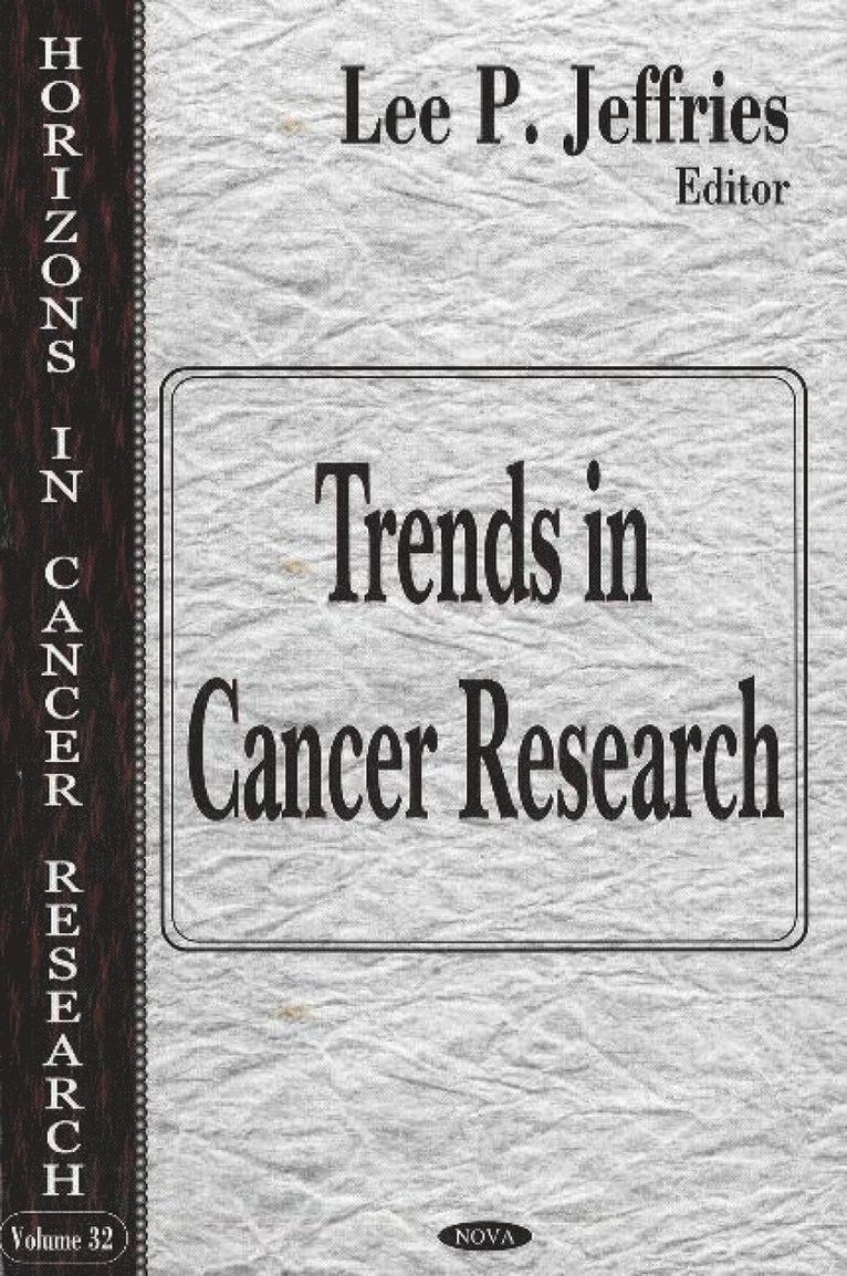 Lee P Jeffries - Trends in Cancer Research, Inbunden