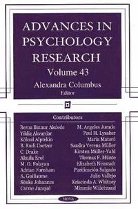 bokomslag Advances in Psychology Research