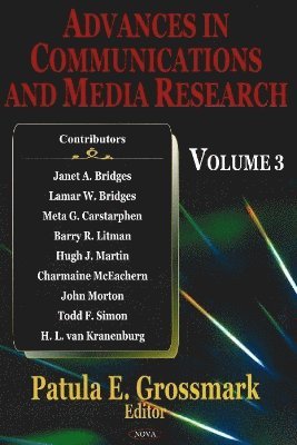 bokomslag Advances in Communications & Media Research