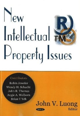 bokomslag New Intellectual Property Issues