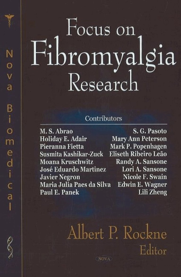 Albert P Rockne - Focus on Fibromyalgia Research, Inbunden
