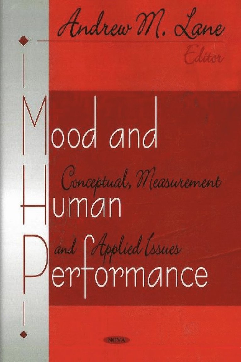 Andrew M Lane - Mood & Human Performance, Inbunden