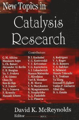 bokomslag New Topics in Catalysis Research