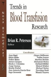 bokomslag Trends in Blood Transfusion Research