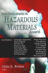 bokomslag New Developments in Hazardous Materials Research