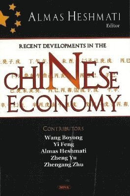 bokomslag Recent Developments in the Chinese Economy