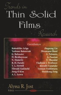 bokomslag Trends in Thin Solid Films Research