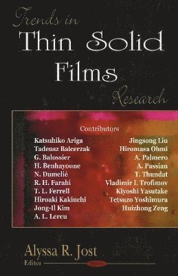 bokomslag Trends in Thin Solid Films Research