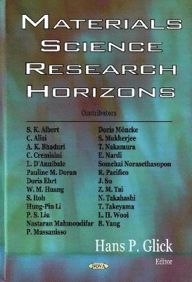 bokomslag Materials Science Research Horizons