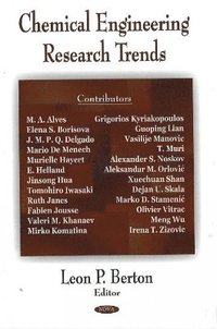 bokomslag Chemical Engineering Research Trends