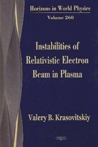 bokomslag Instabilities of Relativistic Electron Beam in Plasma