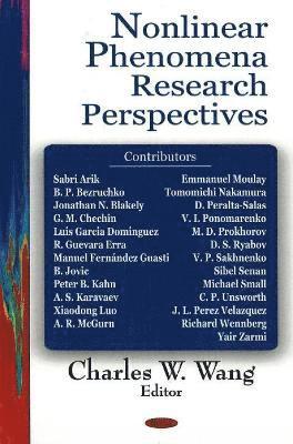 bokomslag Nonlinear Phenomena Research Perspectives