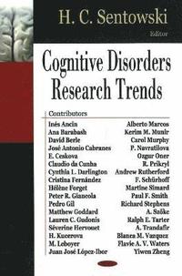 bokomslag Cognitive Disorders Research Trends