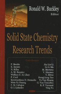 bokomslag Solid State Chemistry Research Trends