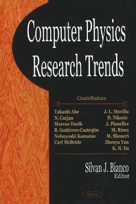 bokomslag Computer Physics Research Trends