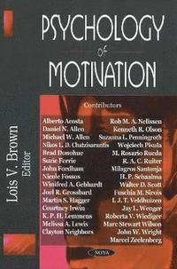 bokomslag Psychology of Motivation