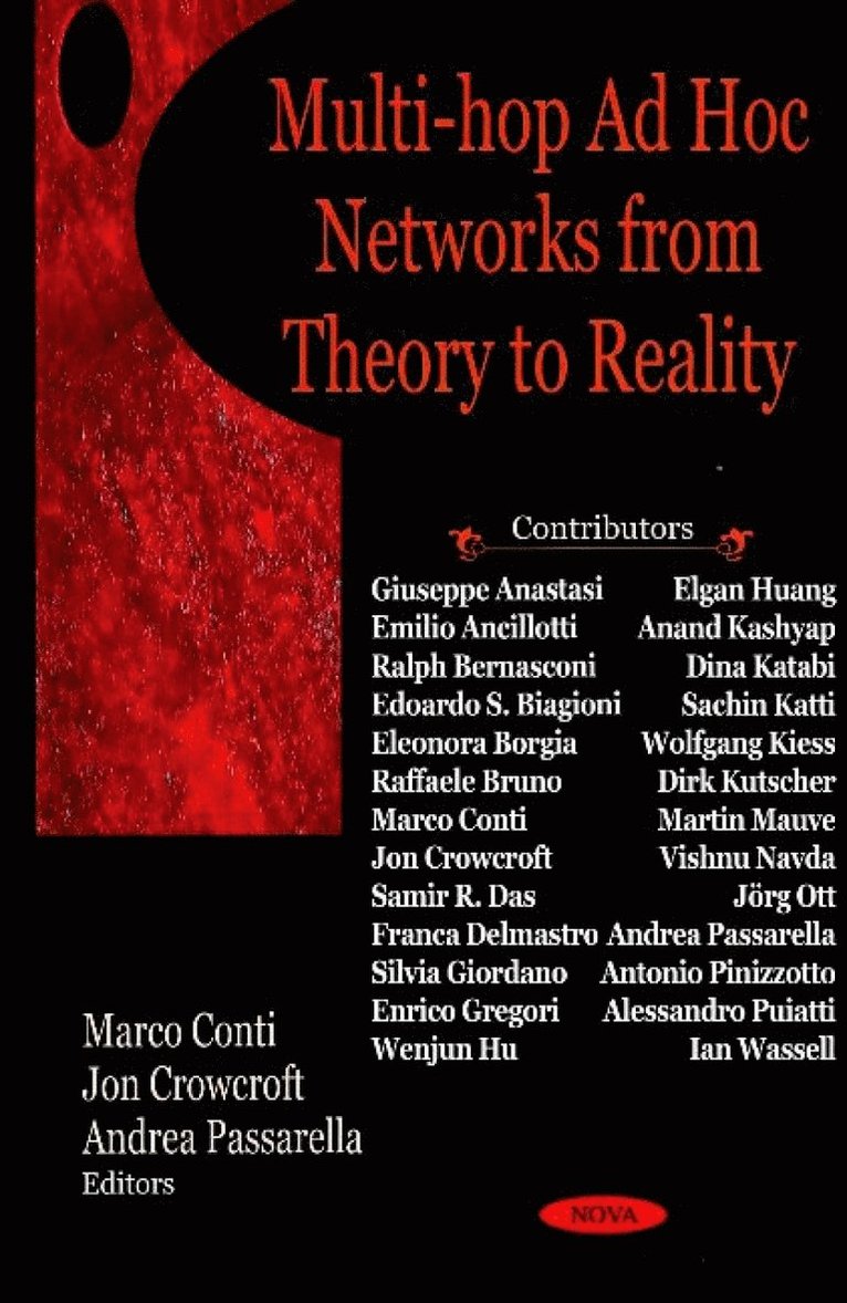 Marco Conti, Jon Crowcroft, Andrea Passarella - Multi-hop Ad hoc Networks from Theory to Reality, Inbunden