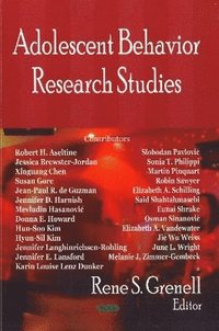 bokomslag Adolescent Behavior Research Studies