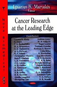 bokomslag Cancer Research at the Leading Edge