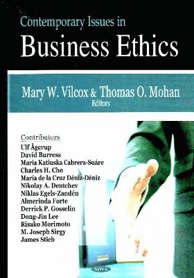 bokomslag Contemporary Issues in Business Ethics