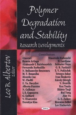 bokomslag Polymer Degradation & Stability