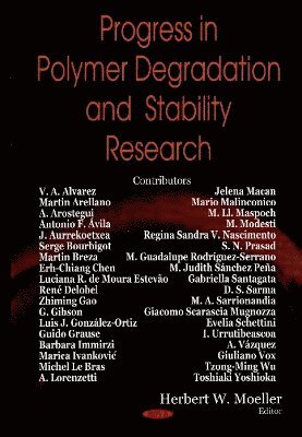 bokomslag Progress in Polymer Degradation & Stability Research