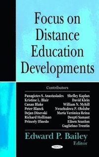bokomslag Focus on Distance Education Developments